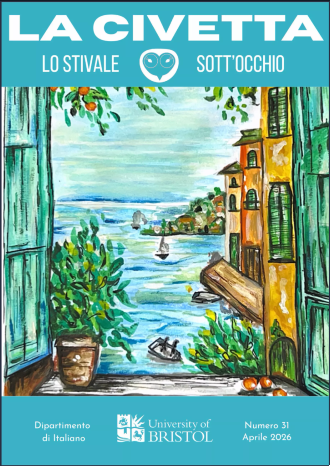 Magazine cover of La Civetta